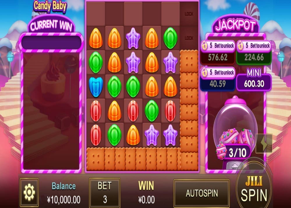 Ang Candy Babies slot machine ay ibinibigay ng provider na JILI Games. Ang laro ay may mga kagiliw-giliw na tampok at kalidad ng disenyo.